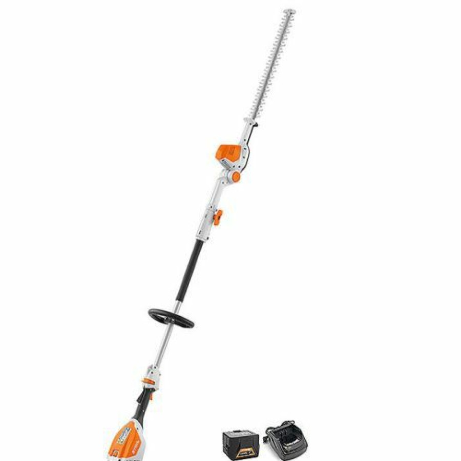 Taille-Haie * | Taille-Haies Sur Perche Hla 56 Avec 1 Batterie Ak 20 + Chargeur Stihl Ha01-200-0011